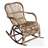 Schommelstoel Rotan Van der Leeden - Van der leeden - thumbnail