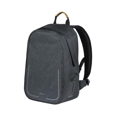 Basil urban dry backpack - waterdichte fietsrugzak - grijs