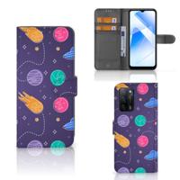 OPPO A16/A16s/A54s | Wallet Case | met Pasjes | Space - thumbnail
