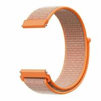Sport Loop nylon bandje - Oranje - Xiaomi Redmi Watch 5 Active / Redmi Watch 5 Lite - thumbnail