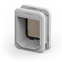 Cat Mate microchip kattenluik 85mm wit - thumbnail