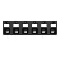 WAGO 2086-3226/300-000 Printklem 1.50 mm² Aantal polen 6 Zwart 1 stuk(s) - thumbnail