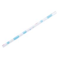 Cadeaupapier Blauw/Roze Stippen, 4mtr. - thumbnail