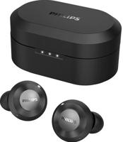 Philips T8505BK/00 In-Ear-Koptelefoon met Microfoon, Volledig Draadloze Oordopjes (Bluetooth, Active Noise Cancelling, Google Assistent, Dubbele Microfoons, 13-mm Drivers) Zwart - 2020/2021 Model - thumbnail
