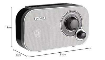 Transistor Radio Denver Electronics TR-51 White AM/FM Wit