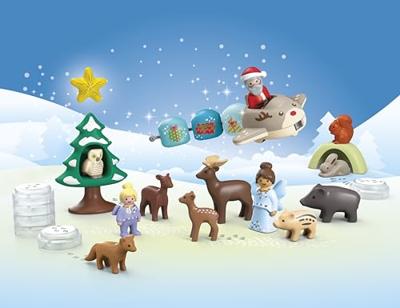 PLAYMOBIL JUNIOR 70297 PLAYMOBIL Junior adventskalender, 24 verrassingen, 12 maanden
