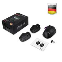 Perixx PERIMICE-720 Muis Radiografisch, Bluetooth Zwart 600 dpi, 1600 dpi Met trackball - thumbnail