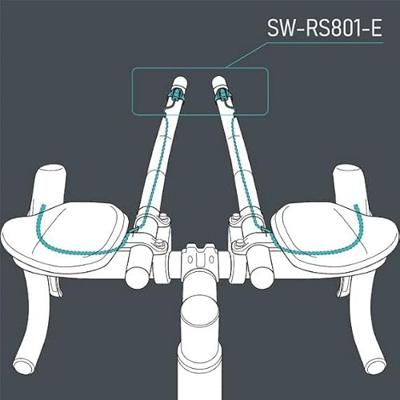 Shimano DURA ACE Di2 SW-RS801-E Satellite Shifter TT Extension Bar