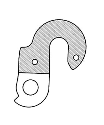 Union derailleurpad gh-114 met schroefset m4x0.7 - thumbnail