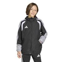 adidas Tiro 26 Competition Allweather Jack Kids Zwart Grijs - thumbnail