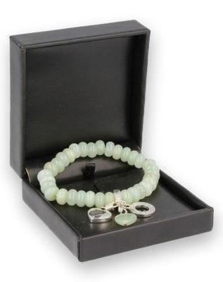 Edelsteen Armband Jade Rond Ruby Mania