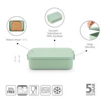 Brabantia Make & Take Lunchset 2 Delig Dark Grey - thumbnail