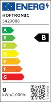LED TL armatuur 60cm - T8 (G13) - 9W 1260 lumen (140lm/W) - 6000K daglicht wit (860) - Koppelbaar - Flikkervrij - IP65 Waterdicht - LED TL Lamp - thumbnail