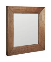 MUST Living Spiegel 'Parade' Hout, 100 x 100cm - thumbnail