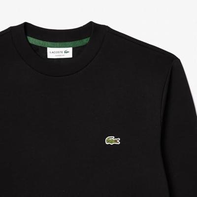 Lacoste Basic Sweater Heren Zwart - Maat S - Kleur: Zwart | Soccerfanshop Lacoste Basic Sweater Heren Zwart - Maat S - Kleur: Zwart | Soccerfanshop