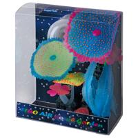 Superfish Fluo Air Coral Garden Blauw - Levendige Aquariumdecoratie met Bubbels Effect - thumbnail