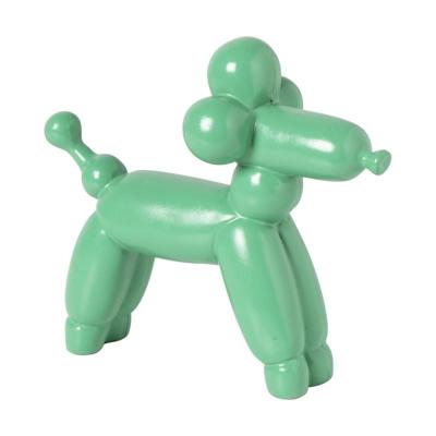 Ballon hond - groen - 17x15.5x7 cm Ballon hond - groen - 17x15.5x7 cm