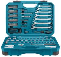 Makita E-06616 Handgereedschapset 120-delig in koffer - thumbnail