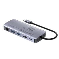 UNITEK ACTIEVE HUB USB-C 10GBPS, M.2, HDMI, PD 100W - thumbnail
