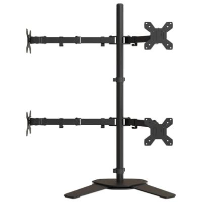Monitorbeugel VESA 75/100 mm zwart staal Monitorbeugel VESA 75/100 mm zwart staal
