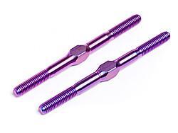 Titanium turnbuckle m3x46mm (2pcs/purple)