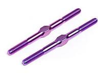 Titanium turnbuckle m3x46mm (2pcs/purple) - thumbnail