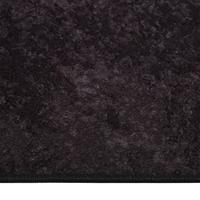 VidaXL Vloerkleed wasbaar anti-slip 160x230 cm antracietkleurig - thumbnail