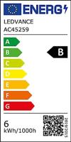 OSRAM HOMELIGHTING 4099854065354 LED-lamp Energielabel B (A - G) E27 Ballon 5.7 W = 75 W Warmwit (Ø x h) 60 mm x 60 mm Dimbaar 1 stuk(s) - thumbnail