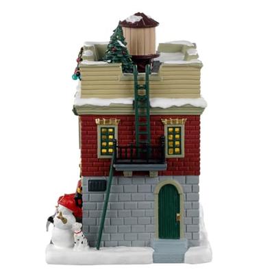 Casey St. Firehouse 51 - Lemax - thumbnail