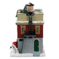 Casey St. Firehouse 51 Kersthuisje LEMAX - Lemax - thumbnail