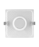 Ledvance LED Downlight Slim Vierkant SQ210 18W 1530lm 120D - 865 Daglicht - thumbnail