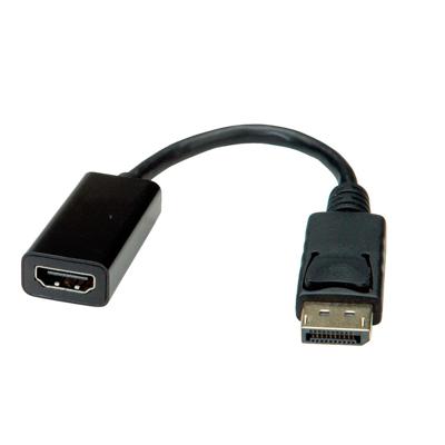 VALUE DisplayPort - HDMI Adapter, DP Male-HDMI Female