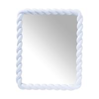 Spiegel twist - blauw - 53x43 cm - thumbnail