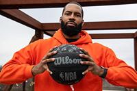 Wilson Basketbal NBA All Teams Composite Indoor Outdoor Black - thumbnail