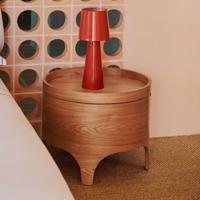 Kave Home Nachtkastje 'Octavia' Essenhout, 55cm - thumbnail