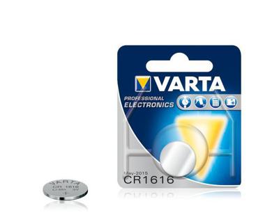 Batterij Varta knoopcel CR1616 lithium blister à 1stuk