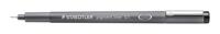 Staedtler pigment liner fineliner, ronde punt, schrijfbreedte 0,1 mm, zwart - thumbnail