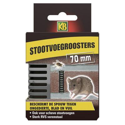 Home defense stootvoegrooster 70 mm 10 stuks