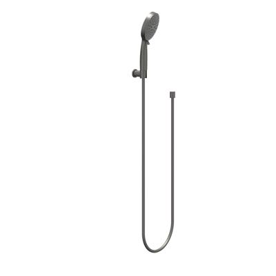 Handdoucheset IVY Set Bestaande Uit Doucheslang 150 cm, Wandhouder En Handdouche 3-Standen Geborsteld Metal Black PVD Handdoucheset IVY Set Bestaande Uit Doucheslang 150 cm, Wandhouder En Handdouche 3-Standen Geborsteld Metal Black PVD