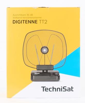 TechniSat Digitenne TT2 Actieve DVB-T/T2 omnidirectionele antenne Binnen, Stationair, Thuis Versterking: 30 dB Zwart TechniSat Digitenne TT2 Actieve DVB-T/T2 omnidirectionele antenne Binnen, Stationair, Thuis Versterking: 30 dB Zwart