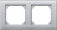 Merten 486260 Afdekking Frame System M Aluminium 1 stuk(s) - thumbnail