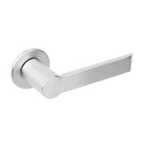 Intersteel Deurkruk Moors No.2 op rozet plat verdekt - RVS - thumbnail