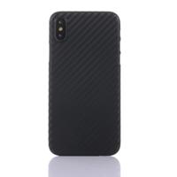 Carbon Fiber Ultrathin PP beschermhoes voor iPhone XR (zwart) - thumbnail