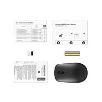 Lenovo 400 Muis Draadloos, Radiografisch Optisch Zwart 3 Toetsen 1200 dpi - thumbnail