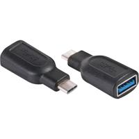 club3D USB 3.2 Gen 1 (USB 3.0) Adapter [1x USB-C stekker - 1x USB 3.2 Gen 1 bus A (USB 3.0)] CAA-1521 - thumbnail