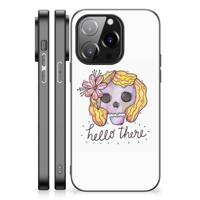 Telefoonhoesje iPhone 14 Pro Boho Skull - thumbnail