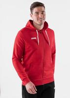 JAKO 6865D Jas Met Kap Base Dames - Rood - 36 - thumbnail