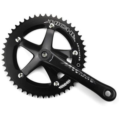 Miche crankstel piste advanced 165mm 48tds. 1/8 zwart