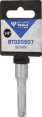 Brilliant Tools BT020907 BT020907 Dopsleutelverlenging Aandrijving 1/4 (6.3 mm) 50 mm 1 stuk(s)