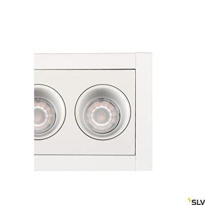 SLV Led inbouwlampMilandos 8-lichts 8x160 lumen wit - 1005426